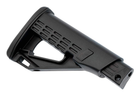 Телескопічний приклад DLG Tactical TBS Solid (DLG-083) для помпових рушниць Remington, Mossberg, Maverick (чорний) - зображення 2