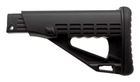 Телескопічний приклад DLG Tactical TBS Solid (DLG-083) для помпових рушниць Remington, Mossberg, Maverick (чорний) - зображення 5