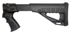 Телескопічний приклад DLG Tactical TBS Solid (DLG-083) для помпових рушниць Remington, Mossberg, Maverick (чорний) - зображення 6
