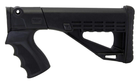Телескопічний приклад DLG Tactical TBS Solid (DLG-083) для помпових рушниць Remington, Mossberg, Maverick (чорний) - зображення 8
