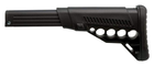 Телескопічний приклад DLG Tactical TBS Utility (DLG-081) для помпових рушниць Remington, Mossberg, Maverick (чорний) з патронташем - зображення 4