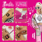 Набір для створення татуювань Lisciani Barbie My Glitter Tattoo (8008324100958) - зображення 4