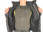 Куртка Soft Shell із фліс кофтою чорна Pancer Protection 56 - зображення 7
