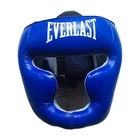 Шолом-маска тренувальний карате EVERLAST шкіра Синій