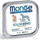 Вологий корм для собак Monge Dog Solo 100% з олениною
