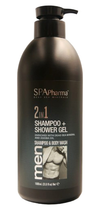 Гель для душу Spa Pharma Men 2 in 1 1000 мл (7290115298734) - зображення 1