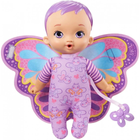 Lalka bobas Mattel My Garden Baby My First Baby Butterfly Purple 23 cm (887961989069) - obraz 1