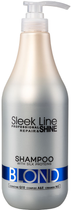 Szampon Stapiz Sleek Line Blond do włosów blond zapewniający platynowy odcień 1000 ml (5904277710479)