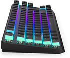 Клавіатура бездротова Endorfy Thock TKL Pudding DE Kailh Box Brown Wireless Black (EY5D016) - зображення 6