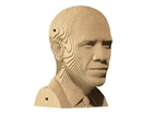 Картонный 3D пазл Барак Обама, Cartonic, 110 эл.
