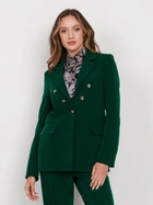 Піджак подовжений жіночий Lanti Jacket ZA121 38/40 Зелений (5904252720516) - зображення 1