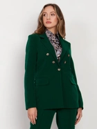 Піджак подовжений жіночий Lanti Jacket ZA121 42/44 Зелений (5904252720523) - зображення 3