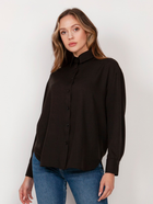 Сорочка жіноча Lanti Longlsleeve Shirt K116 34/36 Чорна (5904252721919) - зображення 3
