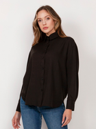 Сорочка жіноча Lanti Longlsleeve Shirt K116 42/44 Чорна (5904252721933) - зображення 3