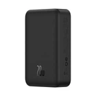Павербанк с беспроводной зарядкой Qi 15W Baseus Magnetic Mini 20000mAh 20W 2в1 QC3.0+PD3.0 (PPCX150001) Black