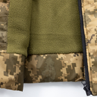 Жилетка флісова тактична жилет армійська, тепла демісезонна військова безрукавка піксель OSPORT (ty-0043) Піксель L - зображення 8
