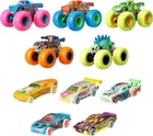 Набір із 10 машинок Хот Вілс Монстр Тракс що світяться у темряві Hot Wheels Monster Trucks Glow in the Dark Multipack (HCB57)