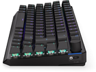 Клавіатура бездротова Endorfy Thock 75% IT Kailh Box Black Wireless Black (EY5G008) - зображення 7