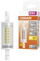Світлодіодна лампа OSRAM LINE78 7W 806Lm 2700K R7S (4058075432710)