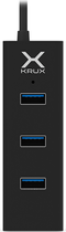 Aktywny HUB Krux z czterema złączami USB 3.0 (KRX0050) - obraz 2