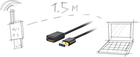 Przedłużacz Krux USB 3.0 Typ A 1.5 m 3 A (KRX0053) - obraz 6