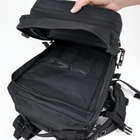 Рюкзак тактический 50 литров Oxford 800D Черный - изображение 9