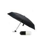 Мини зонт в капсуле ART 6752 черный