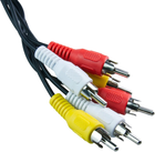 Kabel DPM 3x RCA (tulipan) - 3x RCA (tulipan) 1,5 m (5900672654912) - obraz 1