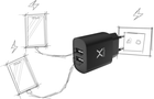 Мережевий зарядний пристрій Krux 2 × USB 2.4 A 12 Вт (KRX0064) - зображення 5