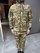 Куртка тактическая Special, Softshell, Мультикам, размер XL, демисезонная флисовая куртка для военных софтшелл - изображение 5