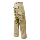 Тактичні штани Rothco Fit Zipper Fly BDU Pants Khaki - зображення 4