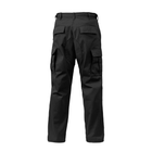 Тактичні штани Rothco Fit Zipper Fly BDU Pants Black - зображення 3