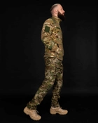 Комплект тактичного одягу: фліска + штани мультикам 2XL - зображення 3