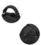 Сумка-рюкзак нагрудная тактическая однолямочная Темный камуфляж ZE0144 Laser - изображение 6