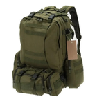 Тактический рюкзак на 56 л D3-GGL-401 Олива - изображение 5