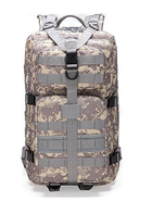 Тактический рюкзак на 35 л D3-GGL-206 Серый пиксель - изображение 6