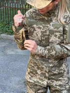 Женская военная форма Пиксель ЗСУ мм14, статутная женская тактическая форма пиксель 46 - изображение 3