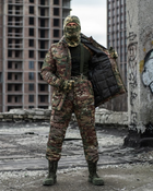Тактичний зимовий теплий військовий комплект Artan ( Куртка + Штани ), Камуфляж: Мультикам, Розмір: L - зображення 3