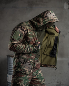 Тактичний теплий військовий комплект Jaker ( Куртка + Штани ), Камуфляж: Мультикам, Розмір: M - зображення 8