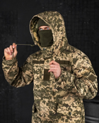 Тактический зимний теплый военный комплект Custer ( Куртка + Штаны ), Камуфляж: Пиксель, Размер: XXL - изображение 6