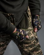 Тактический зимний теплый военный комплект Grade ( Куртка + Штаны ), Камуфляж: Пиксель, Размер: L - изображение 9
