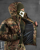 Тактичний зимовий теплий військовий комплект Octagon ( Куртка + Штани ), Камуфляж: Мультикам, Розмір: L - зображення 7