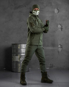 Тактический зимний теплый военный комплект Mistx ( Куртка + Штаны ), Камуфляж: Олива, Размер: XXL - изображение 3