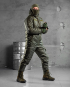 Тактический зимний теплый военный комплект SnowStorm ( Куртка + Штаны ), Камуфляж: Олива, Размер: L - изображение 3
