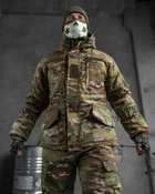 Тактический зимний теплый военный комплект SnowStorm ( Куртка + Штаны ), Камуфляж: Мультикам, Размер: S - изображение 5