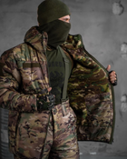 Тактичний зимовий теплий військовий комплект KR-15 ( Куртка + Штани ), Камуфляж: Мультикам, Розмір: L - зображення 5