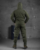 Тактический зимний теплый военный комплект Fastpos ( Куртка + Штаны ), Камуфляж: Олива, Размер: M - изображение 2