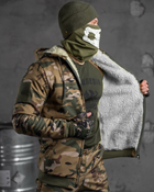 Тактический зимний теплый военный комплект KH/-13 ( Куртка + Штаны ), Камуфляж: Мультикам, Размер: S - изображение 4