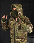 Тактичний зимовий теплий військовий комплект Brazal ( Куртка + Штани ), Камуфляж: Мультикам, Розмір: L - зображення 5