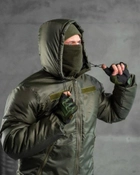 Тактический зимний теплый военный комплект SnowStorm ( Куртка + Штаны ), Камуфляж: Олива, Размер: S - изображение 4